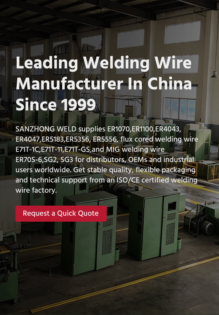 Leading Welding Wire Manufacturer In China Since 1999