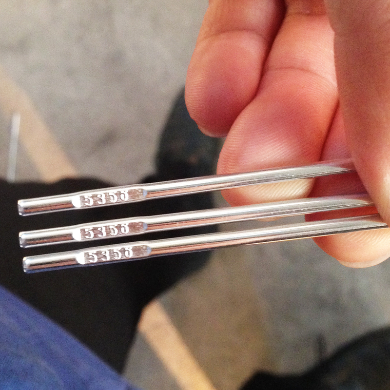 ER1100 aluminum welding wire